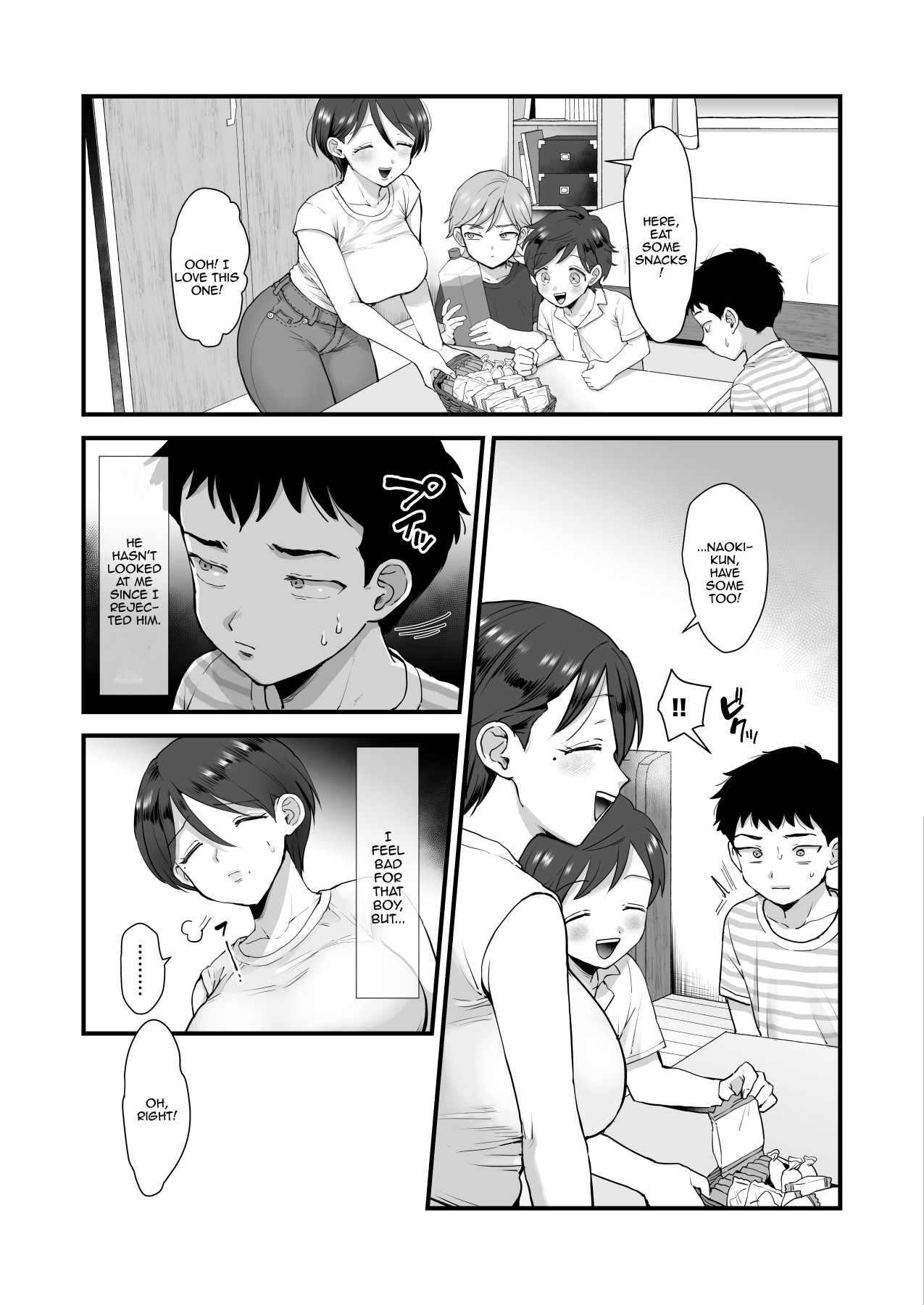 Hentai Manga Comic-A Narrow-Eyed Gentle Big-Breasted Mama-Chapter 2-4